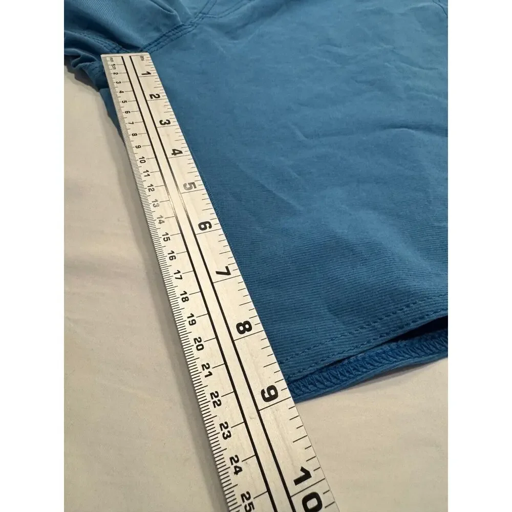Volcom Men's Lido Solid Mod  Boardshorts‎ Size 29 Blue Drawstring Waist Stretch